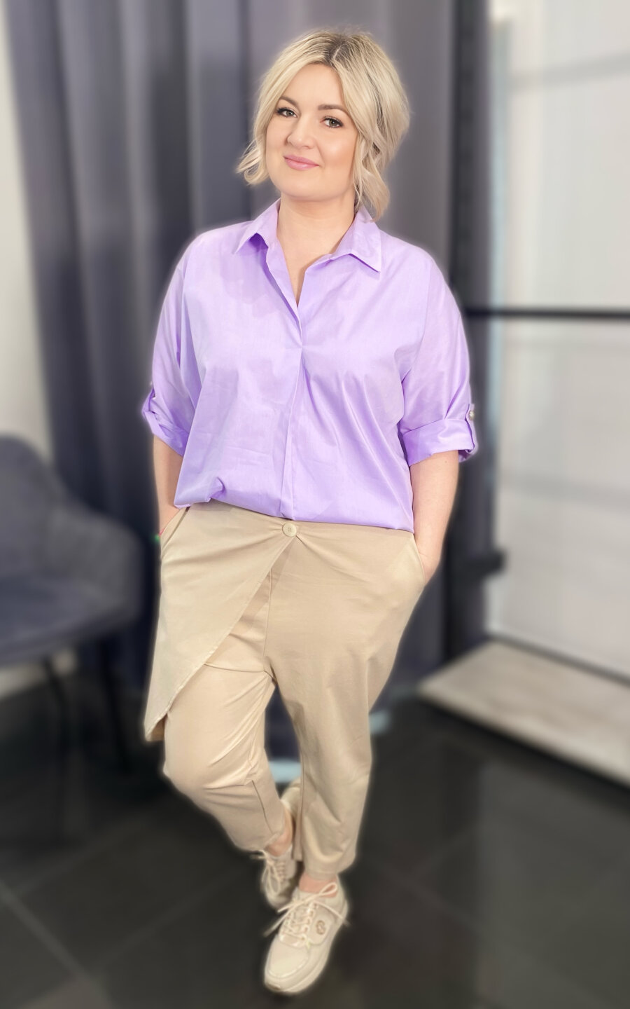  Italy Lässige Chino Hose LIVE Shopping am 19.03.2023