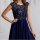 Pailetten Abendkleid Knielang R1298 B-Ware