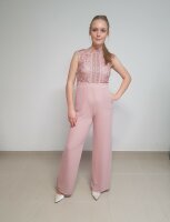 Overall M-8752 Jumpsuit Spitze Hosenanzug Lang