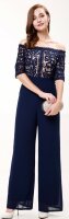 Overall  M-8759 Jumpsuit mit Ärmeln