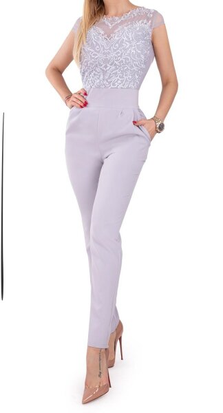 Festlicher Overall Jumpsuit Spitze