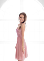 Eva&Lola R1330 Kleid Bandeau Pailetten