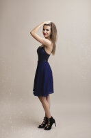 Eva&Lola R1330 Kleid Bandeau Pailetten