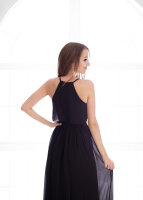 Abendkleid mit Neckholder Ausschnitt Bodenlag R1323