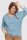 Damen Plus Size Basic Shirt mit 3/4 Ärmeln