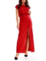 Abendkleid Elegant Maxikleid mit Schlitz PM73594