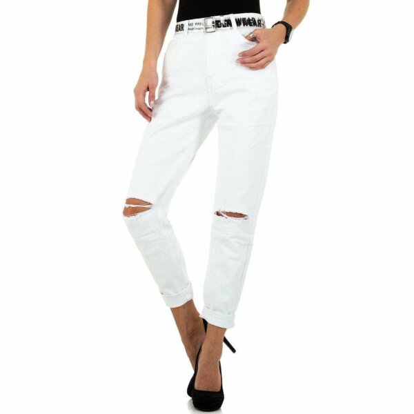 Damen Boyfrend Jeans KL-J-3D769 Destroyed