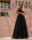 Elegantes Abendkleid Moli mit Tüllrock und dünnen Trägern