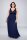 Bodenlanges Abendkleid mit V-Ausschnitt R1327QS Plus Size