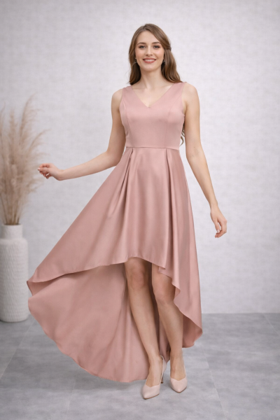 Satin Cocktailkleid  8818
