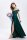 Bodenlanges Abendkleid Glitzer/Rückenfrei mit Carmen-Ausschnitt 9259
