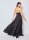 Satin Abendkleid mit Strassteinchen Träger HM2298