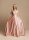Satin Abendkleid mit Strassteinchen Gürtel HM2314