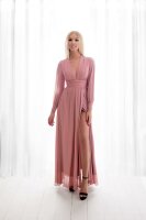 Abendkleid mit Chiffonärmeln Langarm HM2304