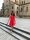 Elegantes Kleid mit Blümen Applikationen Ärmellos