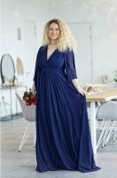 Abendkleid Bodenlang mit Flügelärmeln HM2290QS