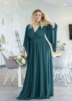 Abendkleid Bodenlang mit Flügelärmeln HM2290QS