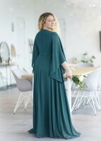 Abendkleid Bodenlang mit Flügelärmeln HM2290QS