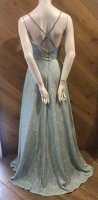 A Linien Abendkleid mit Glitzer HM2227QS