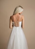 Abendkleid Bodenlang mit Glitzer/Tüll HM2318