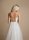 Abendkleid Bodenlang mit Glitzer/Tüll HM2318