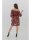 Minikleid mit Ballonärmeln Blumenprint