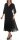 Damen schlichtes Midi Cocktailkleid A-Linie mit Ärmeln EM2149