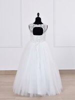 Mädchenkleid mit Perlen RLC-3351