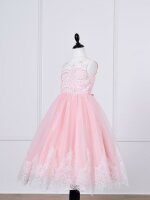 Mädchenkleid mit Perlen REC-3318