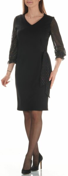 Festliches Damen Etuikleid Stretch EM20595 Langarm