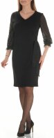 Festliches Damen Etuikleid Stretch EM20595 Langarm