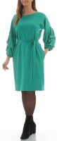 Festliches Damenkleid mit Ballonärmeln EM25301