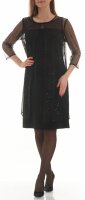 Festliches Damenkleid mit Chiffon-Cardigan EM10476