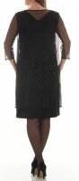 Festliches Damenkleid mit Chiffon-Cardigan EM10476