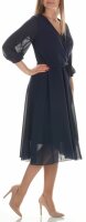 Festliches Damenkleid Midi Langarm EM21882