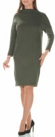 Lässiges Strickkleid mit Stehkragen EM25077