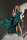Satinkleid Abendkleid mit Schlitz 276-13