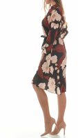 Hemdkleid Langarm mit Gürtel EM24512