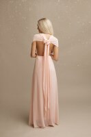 Wickelkleid Maxi Kleid Brautjungfer Abendkleid R1388