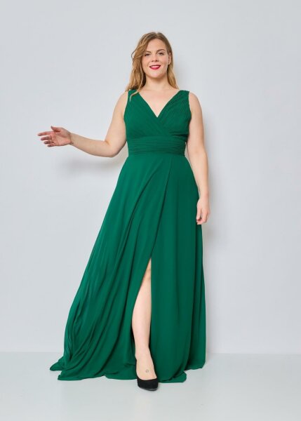 Abendkleid mit Schlitz R1465