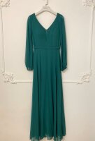 Festliches Maxikleid R1847 Langarm
