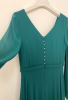 Festliches Maxikleid R1847 Langarm