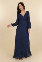 Langarm Abendkleid R1847