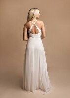 Abendkleid Neckholder mit Schlitz HM2336