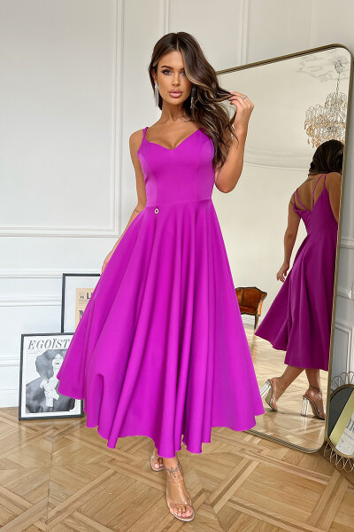 Midi Cocktailkleid 244-18