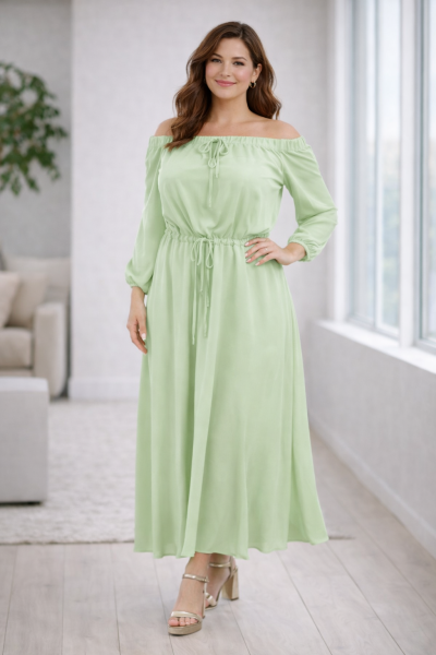 Maxikleid Schulterfrei EM28186