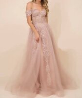 Abendkleid mit Tüllrock 861001