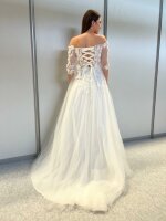 Brautkleid mit Ärmeln Schulterfrei 851005