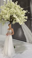 Brautkleid mit Tüllrock /Glitzerkorsage 829003