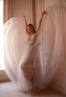 Abendkleid mit Tüllrock 888107
